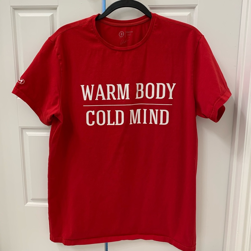 WARM BODY COLD MIND Olympic weightlifting T shirt